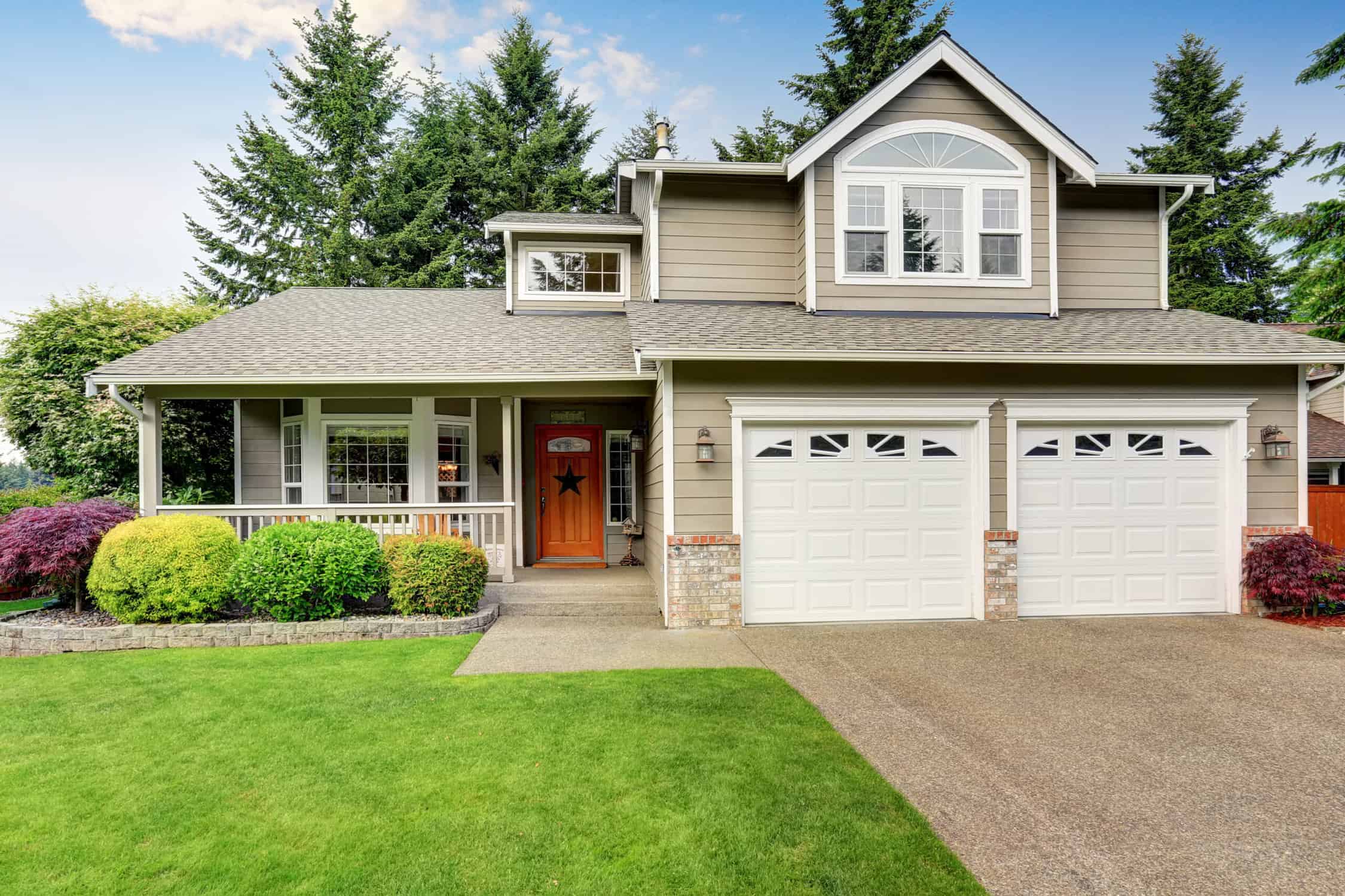 Garage door paint