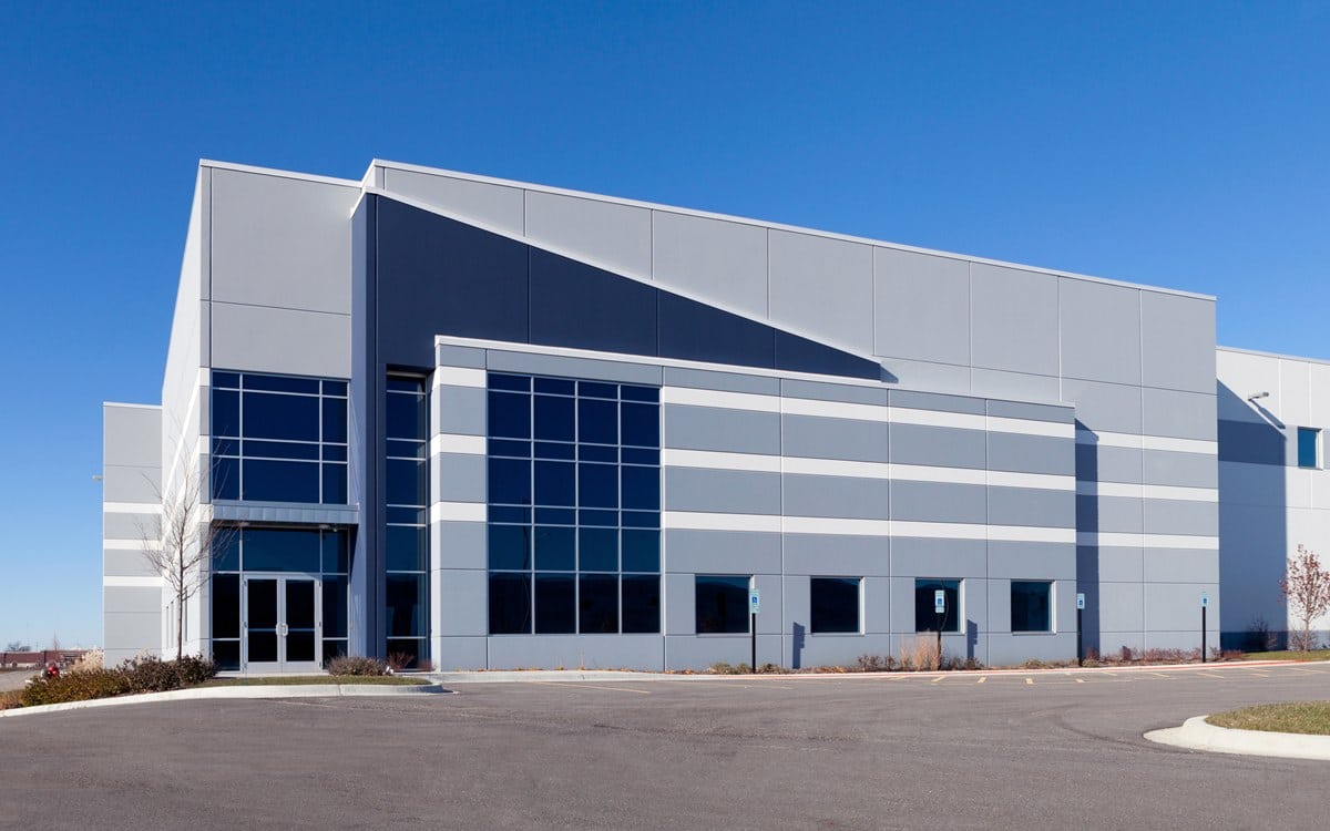 ideal painting weather for a warehouse